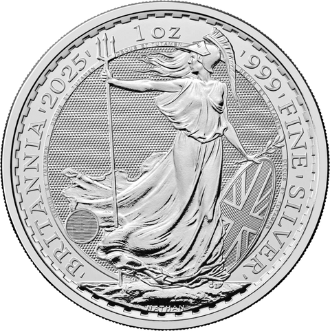 1 oz silver Britannia coin